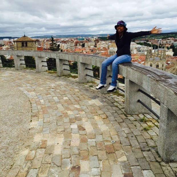 Lincoln University Study Abroad student Tiffany McCoy in Spain