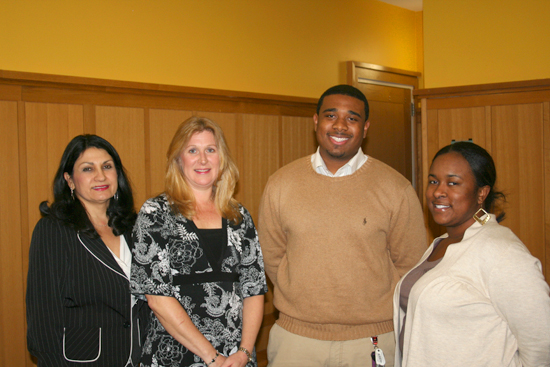 Student Teachers with Dr. Carol Ann George, Director of Student Teaching/Assistant Professor