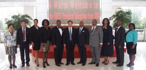 Delegation representing Lincoln University and six other HBCUs visited the People’s Republic of China’s Ministry of Education and four Chinese universities
