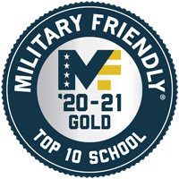 2020-2021 Military Friendly Badge