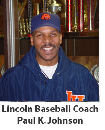 Paul K. Johnson, Head Baseball Coach