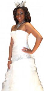 Alexis Nicole Morgan, eigning queen of The Lincoln University 2012-13